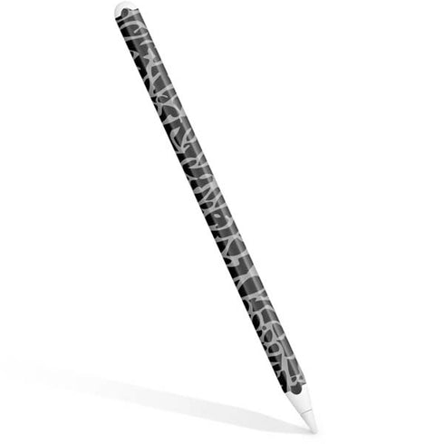 Elephant Print Black Apple Pencil (2nd Gen 2019) Skin