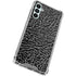 Elephant Print Black Gabb Phone 4 Clear Case