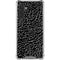 Elephant Print Black Galaxy A17 Clear Case