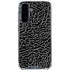 Elephant Print Black Galaxy A36 5G Clear Case