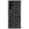 Elephant Print Black Galaxy S23 Ultra Clear Case