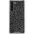 Elephant Print Black Galaxy S24 FE Clear Case