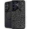 Elephant Print Black Galaxy S24 FE Kickstand Case