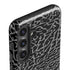 Elephant Print Black Galaxy S25 Impact Case