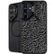Elephant Print Black Galaxy S25 Kickstand Case