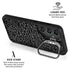 Elephant Print Black Galaxy S24 Kickstand Case