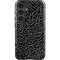 Elephant Print Black Galaxy S25 Plus Impact Case