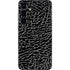 Elephant Print Black Galaxy S25 Skin