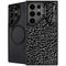 Elephant Print Black Galaxy S24 Ultra Kickstand Case