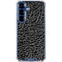 Elephant Print Black Galaxy S25 Plus Clear Case