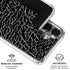 Elephant Print Black Galaxy S26 Clear Case