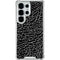 Elephant Print Black Galaxy S26 Ultra Clear Case