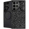 Elephant Print Black Galaxy S26 Ultra Kickstand Case