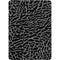 Elephant Print Black Apple iPad Air Skin