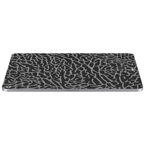 Elephant Print Black Apple iPad Air Skin