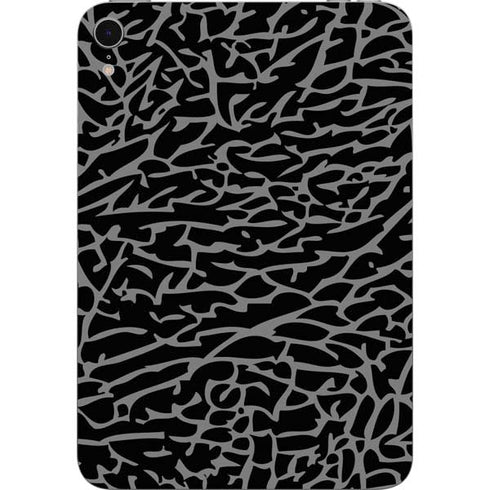 Elephant Print Black Apple iPad Mini Skin
