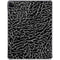 Elephant Print Black iPad Pro 11in (2024) Clear Case