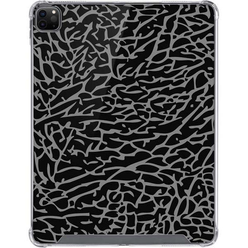 Elephant Print Black iPad Cases