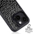 Elephant Print Black iPhone 14 Kickstand Case