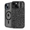 Elephant Print Black iPhone 15 Plus Kickstand Case