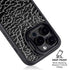 Elephant Print Black iPhone 15 Pro Kickstand Case