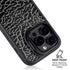Elephant Print Black iPhone 15 Pro Max Kickstand Case