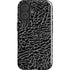 Elephant Print Black iPhone 16 Impact Case