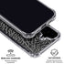 Elephant Print Black iPhone 16 Plus Clear Case