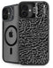 Elephant Print Black iPhone 16 Plus Kickstand Case