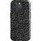 Elephant Print Black iPhone 16 Pro Magsafe Impact Case