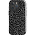 Elephant Print Black iPhone 16 Pro Magsafe Impact Case