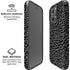 Elephant Print Black iPhone 16 Pro Magsafe Impact Case