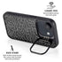 Elephant Print Black iPhone 16e Kickstand Case