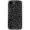 Elephant Print Black iPhone 16e Clear Case