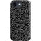 Elephant Print Black iPhone 16e Impact Case