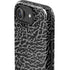 Elephant Print Black iPhone 16e Impact Case