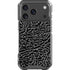Elephant Print Black iPhone 18 Pro Clear Case