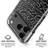 Elephant Print Black iPhone 18 Pro Clear Case
