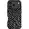Elephant Print Black iPhone 18 Pro Max Impact Case