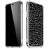 Elephant Print Black iPhone X/XS Clear Case