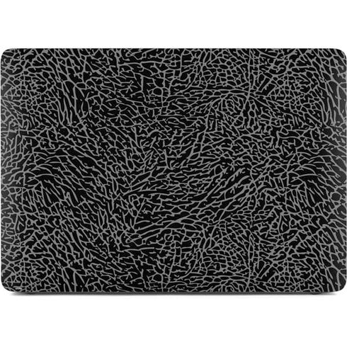 Elephant Print Black Apple MacBook Air Skin