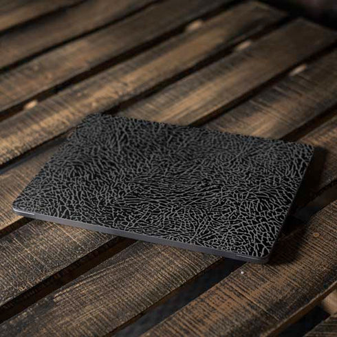 Elephant Print Black Apple MacBook Air Skin
