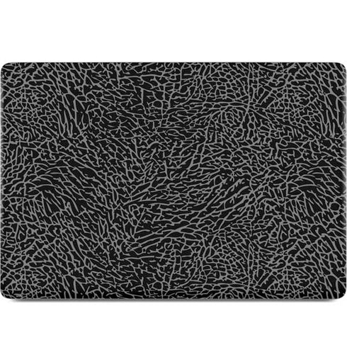 Elephant Print Black MacBook Skins
