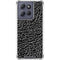 Elephant Print Black Moto G Stylus 5G (2025) Clear Case