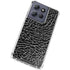 Elephant Print Black Moto G Stylus 5G (2025) Clear Case