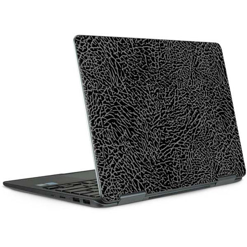 Elephant Print Black Notebook 9 Pro 13in (2017) Skin