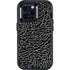 Elephant Print Black Otterbox Defender iPhone Skin