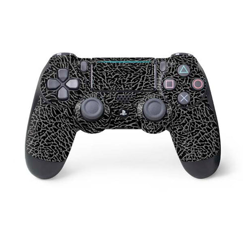 Elephant Print Black PS4 Pro/Slim Controller Skin