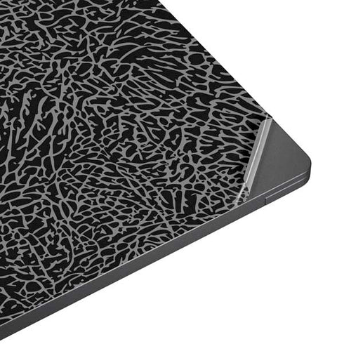 Elephant Print Black Surface Laptop 7 13.8in Skin