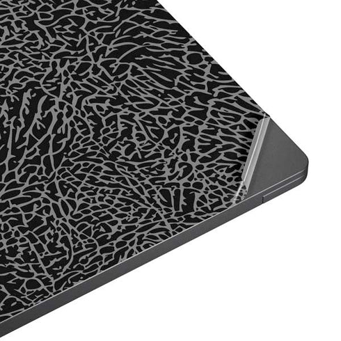Elephant Print Black Surface Laptop 7 15in Skin